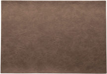 ASA Selection Placemat - Vegan Leather - Nougat - Afwasbaar - 46 x 33 cm