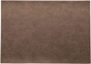 ASA Selection Placemat - Vegan Leather - Nougat - Afwasbaar - 46 x 33 cm