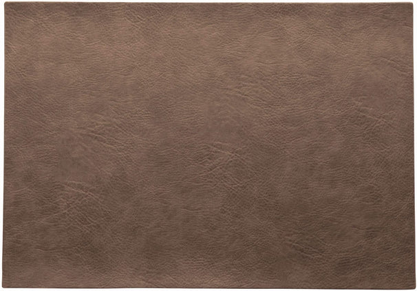 ASA Selection Placemat - Vegan Leather - Nougat - Afwasbaar - 46 x 33 cm