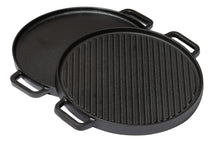 Blackwell Grillplaat BBQ / Bakplaat Gietijzer ø 30 cm - zonder anti-aanbaklaag 2-zijdig