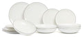 ASA Selection Serviesset A Table Ligne Noire 18-delig / 6 personen - 6 dinerborden, 6 ontbijtborden en 6 pastaborden