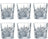 Arcoroc Whiskey Glazen - Tumblers - Waterglazen Broadway - 300 ml - 6 stuks