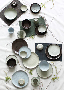 Salt & Pepper Ontbijtborden / Dessertborden Artisan Groen ø 20 cm - 4 Stuks