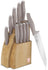 Berlinger Haus Messenblok Taupe 10-delig - Koksmes, Broodmes, Santokumes, Officemes, Schilmes & 4 Steakmessen