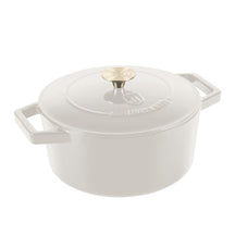Berlinger Haus Braadpan Mat Crème - Gietijzer - ø 24 cm - geschikt voor alle warmtebronnen - geëmailleerde anti-aanbaklaag