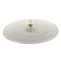 Berlinger Haus Braadpan Mat Crème - Gietijzer - ø 24 cm - geschikt voor alle warmtebronnen - geëmailleerde anti-aanbaklaag