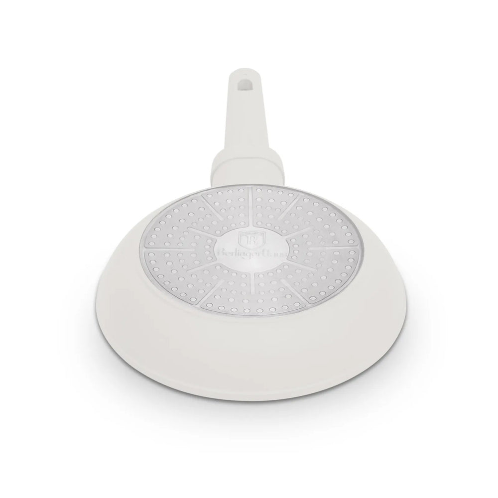 Berlinger Haus Koekenpan Mat Crème ø 20 cm - geschikt voor alle warmtebronnen - standaard anti-aanbaklaag