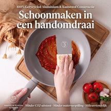 Berlinger Haus Wokpan Taupe ø 28 cm - geschikt voor alle warmtebronnen - standaard anti-aanbaklaag
