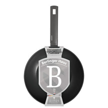BerlingerHaus Wokpan Mat Antraciet ø 28 cm - geschikt voor alle warmtebronnen - standaard anti-aanbaklaag