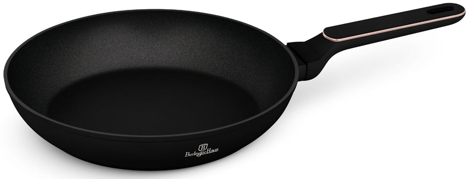 Berlinger Haus Koekenpan Zwart Rosègoud ø 28 cm - geschikt voor alle warmtebronnen - standaard anti-aanbaklaag