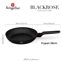 Berlinger Haus Koekenpan Zwart Rosègoud ø 28 cm - geschikt voor alle warmtebronnen - standaard anti-aanbaklaag