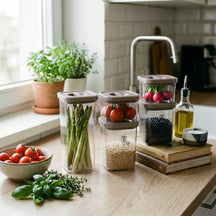 Berlinger Haus Voorraadpottenset Taupe 5-delig