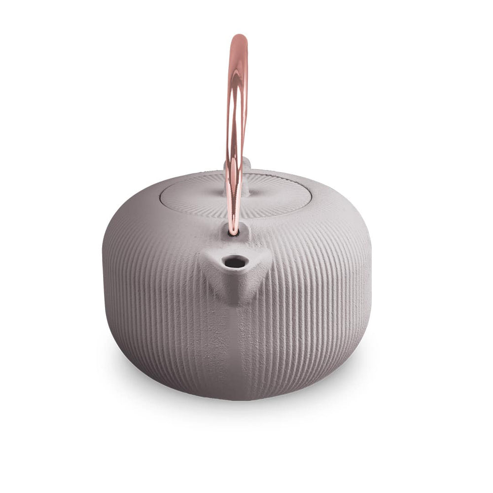 Berlinger Haus Theepot met RVS Filter - Gietijzer Taupe - 1 Liter