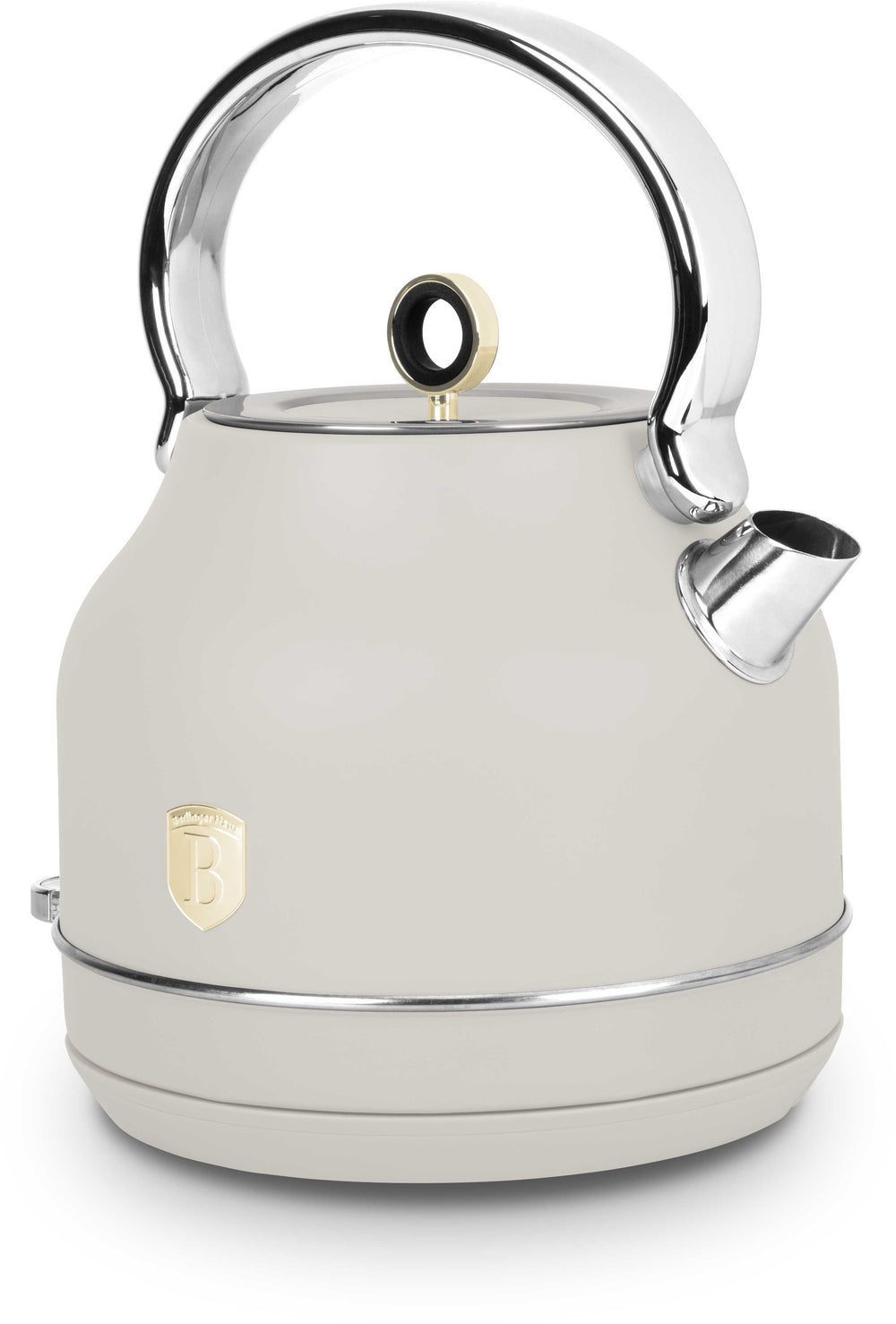 Berlinger Haus Waterkoker Mat Crème - met Thermometer - 1.7 Liter - 2200W