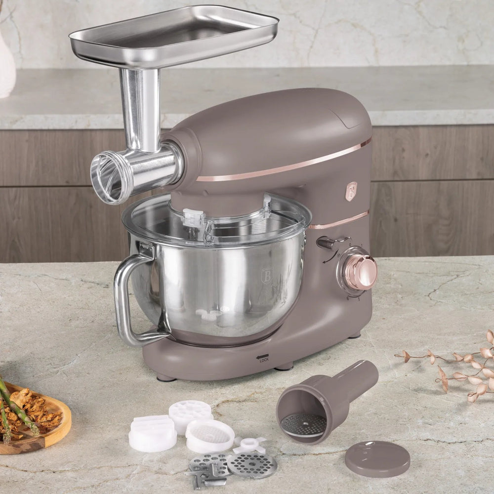 Berlinger Haus Multifunctionele Keukenmachine Taupe - 4-in-1 - 1500W