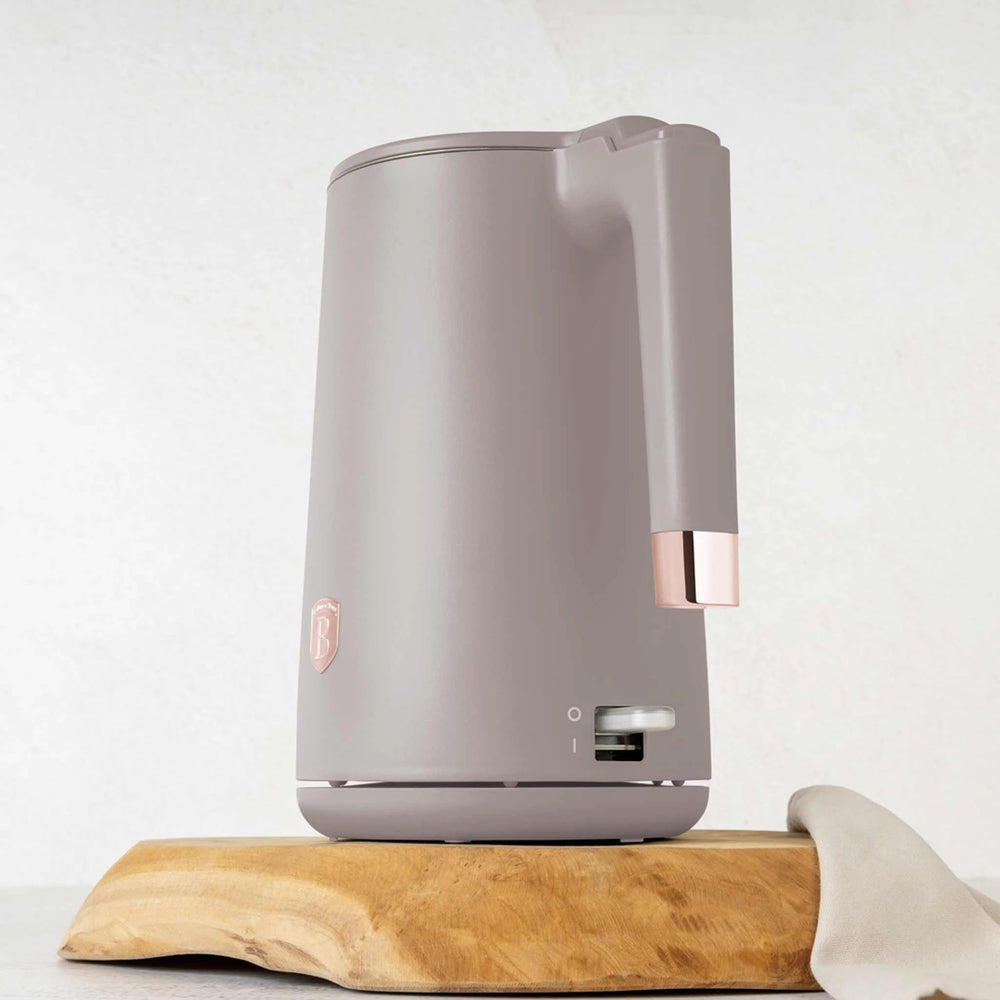 Berlinger Haus Waterkoker Dubbelwandig Taupe - 1.7 Liter - 1800W