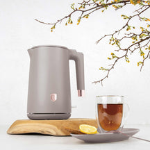 Berlinger Haus Waterkoker Dubbelwandig Taupe - 1.7 Liter - 1800W