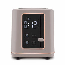 Berlinger Haus Broodrooster Digitaal Taupe - 2 Sleuven - 870W