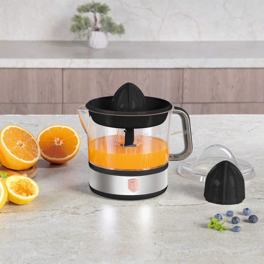 Berlinger Haus Elektrische Citruspers / Sinaasappelpers Zwart Rosègoud - 0,7 L - 40 W