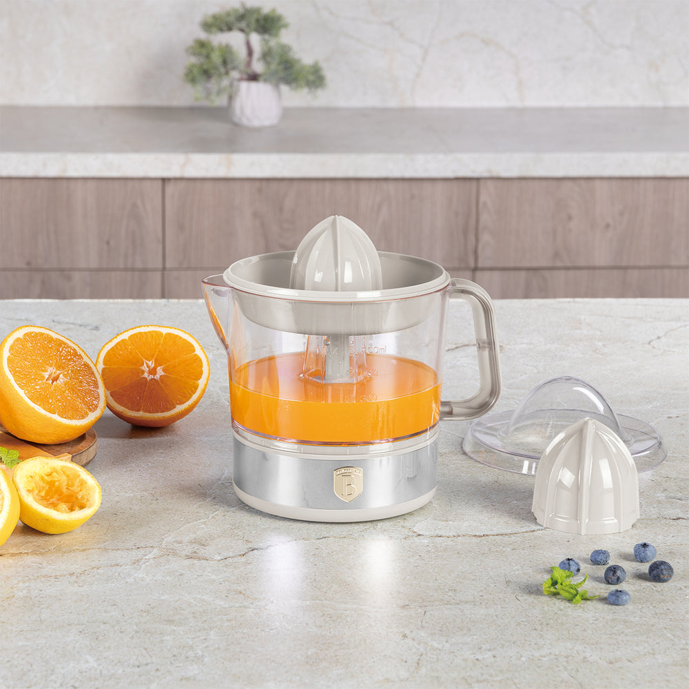 Berlinger Haus Elektrische Citruspers / Sinaasappelpers Mat Crème - 0,7 L - 40 W