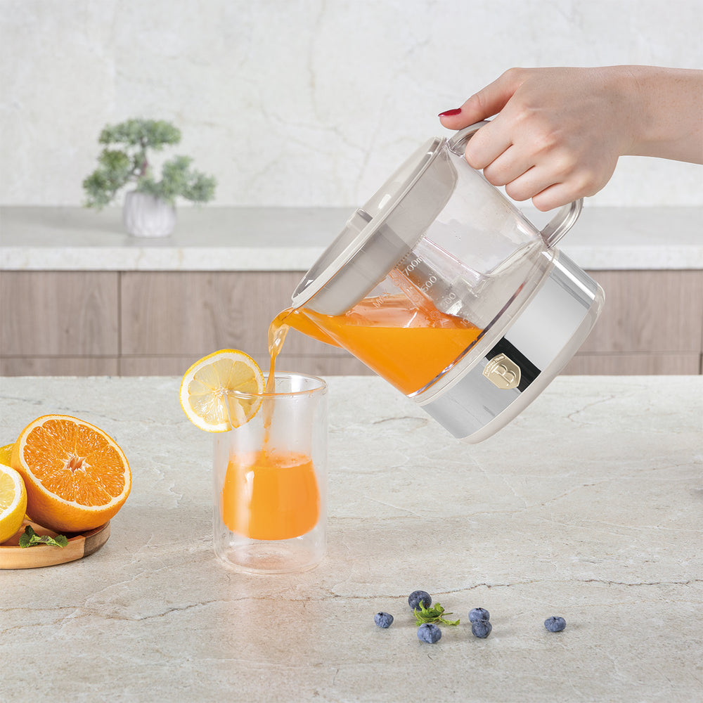 Berlinger Haus Elektrische Citruspers / Sinaasappelpers Mat Crème - 0,7 L - 40 W