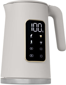 Berlinger Haus Waterkoker Digitaal Mat Crème - Temperatuurinstelling - 1.7 Liter - 2200W