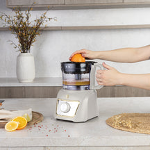 Berlinger Haus Keukenmachine / Foodprocessor 8-in-1 Mat Crème - 500W