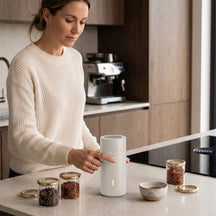 Berlinger Haus Elektrische Koffiemolen / Koffiebonen Maler - Mat Crème - 150W