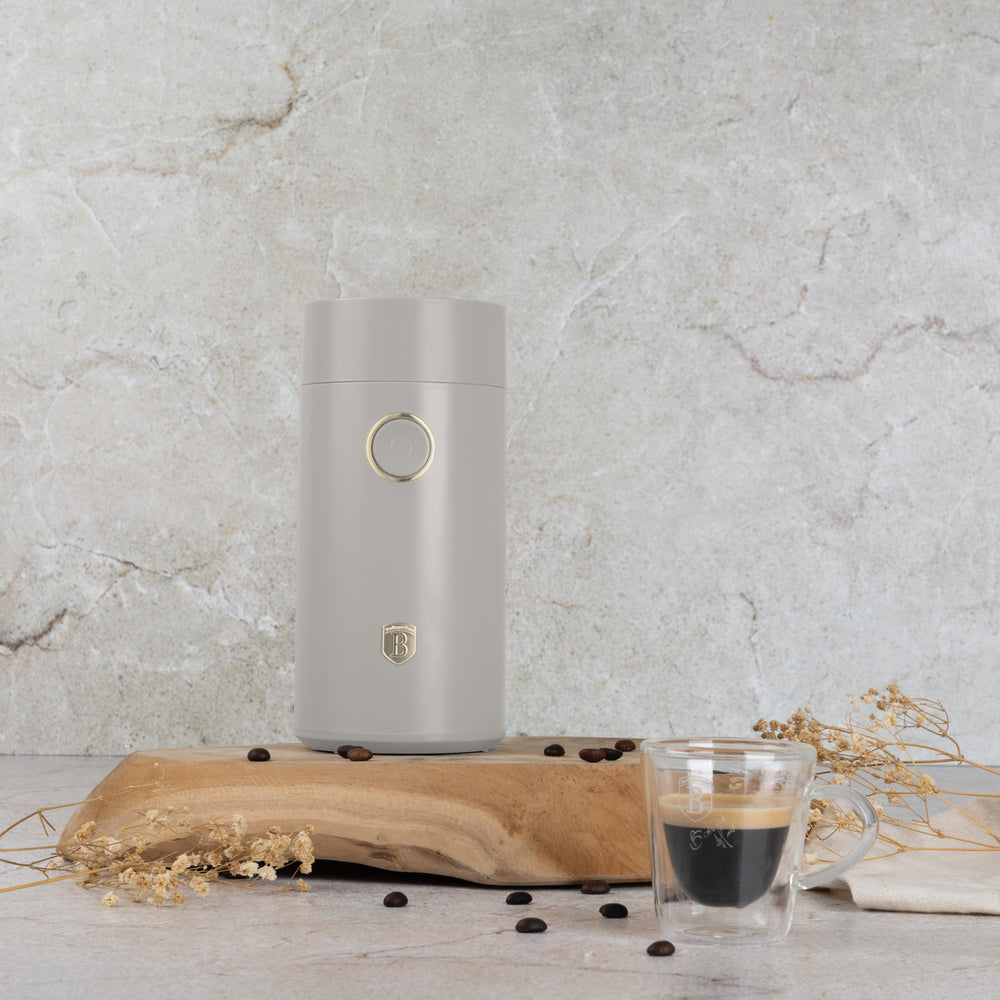 Berlinger Haus Elektrische Koffiemolen / Koffiebonen Maler - Mat Crème - 150W