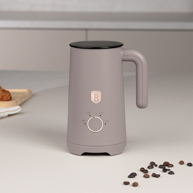 Berlinger Haus Elektrische Melkopschuimer 4-in-1 Taupe - 160 ml