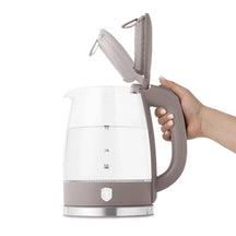 Berlinger Haus Waterkoker Glas Taupe - 1.7 Liter - 2200W