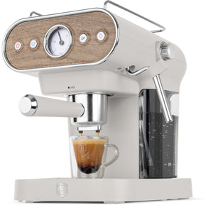 Berlinger Haus Espressomachine / Pistonmachine Digitaal Mat Crème - 3-in-1 - 20 Bar - 1.02Liter