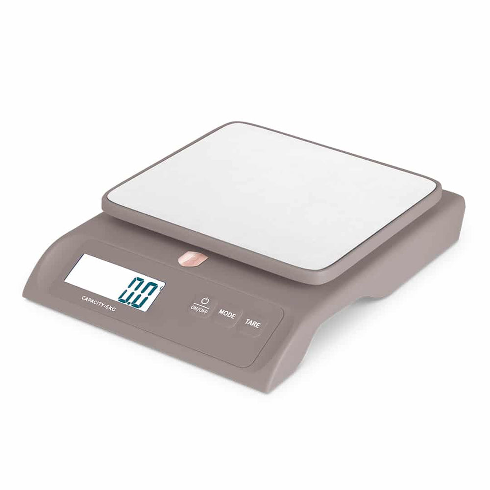Berlinger Haus Keukenweegschaal Digitaal Taupe - Maximaal 6 kg