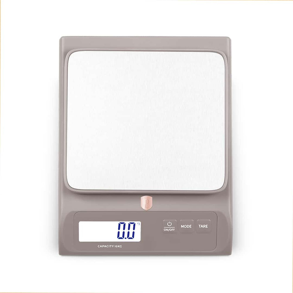 Berlinger Haus Keukenweegschaal Digitaal Taupe - Maximaal 6 kg