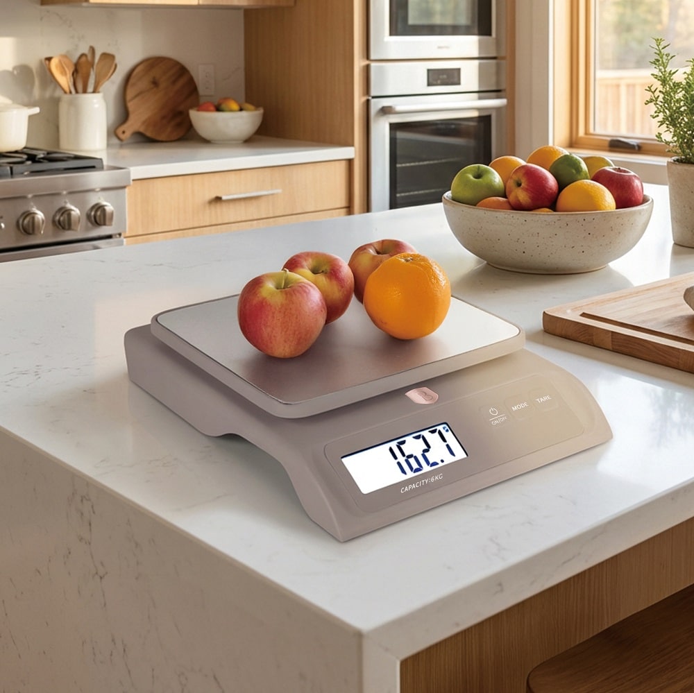 Berlinger Haus Keukenweegschaal Digitaal Taupe - Maximaal 6 kg