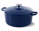 BK Braadpan Bourgogne Royal Blue Gietijzer ø 28 cm / 6.7 Liter - geëmailleerde anti-aanbaklaag