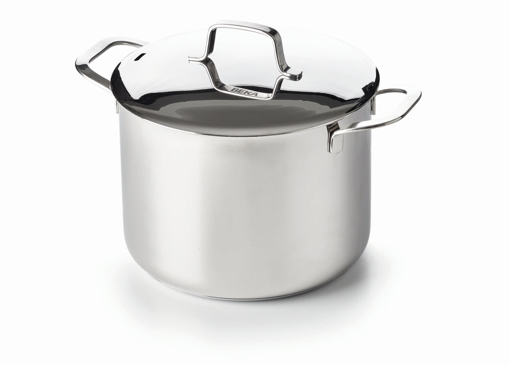 Beka Pannenset Maestro 5-Delig - zonder anti-aanbaklaag - geschikt voor alle warmtebronnen (Kookpannen, Steelpan & Soeppan)
