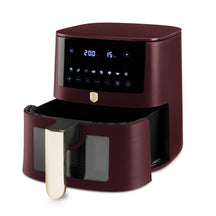 Berlinger Haus Airfryer XL Mat Bordeaux - met Kijkvenster - 5 Liter - 1400W