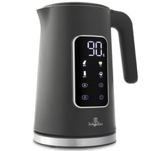 Berlinger Haus Waterkoker Digitaal Mat Antraciet - Temperatuurinstelling - 1.7 Liter - 2200W
