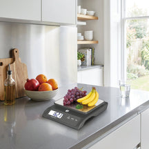 Berlinger Haus Keukenweegschaal Digitaal Antraciet - Maximaal 6 kg