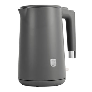 Berlinger Haus Waterkoker Dubbelwandig Mat Antraciet - 1.7 Liter - 1800W