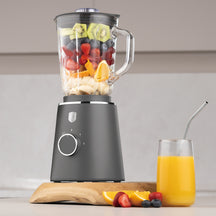 Berlinger Haus Blender Mat Antraciet - Glazen Kan - 1.5 Liter - 1000W