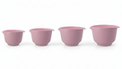 Birkmann Beslagkommen / Mengkommen set Colour bowls 4-Delig- 1.5, 2, 3 en 4 Liter - Silk Rose