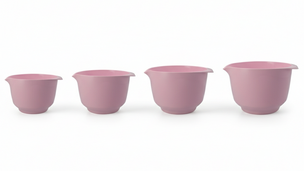 Birkmann Beslagkommen / Mengkommen set Colour bowls 4-Delig- 1.5, 2, 3 en 4 Liter - Silk Rose