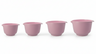 Birkmann Beslagkommen / Mengkommen set Colour bowls 4-Delig- 1.5, 2, 3 en 4 Liter - Silk Rose