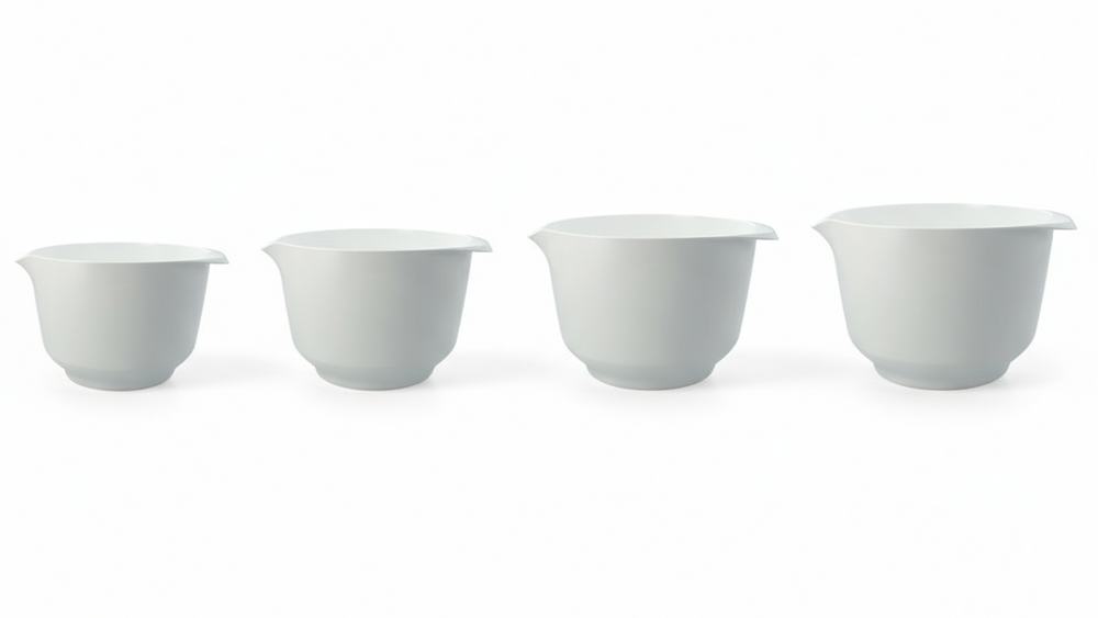 Birkmann Beslagkommen / Mengkommen set Colour bowls 4-Delig- 1.5, 2, 3 en 4 Liter - White