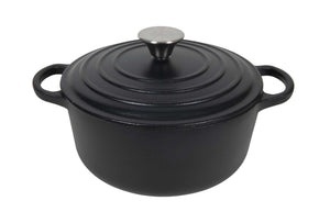 Blackwell Braadpan met deksel Cast Iron Gietijzer ø 20 cm - zonder anti-aanbaklaag