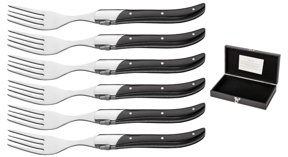Blackwell Steakvorken Laguiole - Pakkahout - 6 Stuks