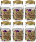 Bormioli Rocco Mason Jar / Weckpotten Quattro Stagioni - ø 11 cm / 1 liter - 6 stuks
