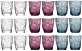 Bormioli Rocco Glazenset - Waterglazen - Tumblers - Diamond 300 ml - 18 Stuks